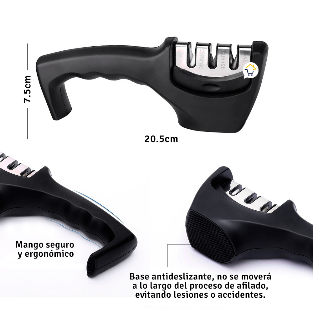 Miniatura 4 de Afilador Cuchillos Acero XR1618